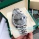 Swiss 2236 replica Rolex Datejust grey dial diamond Jubilee Band watch (2)_th.jpg